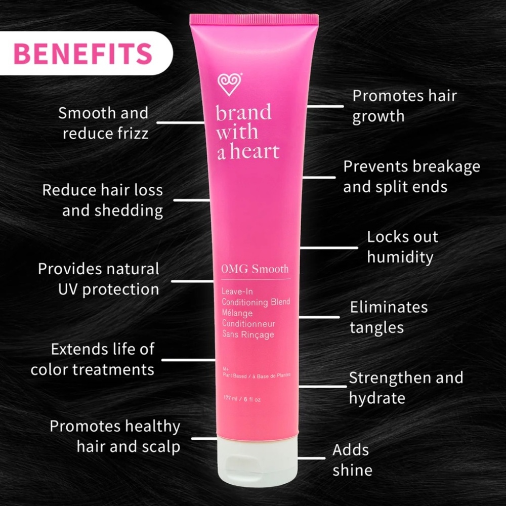 (3/30$) Brand with a Heart - OMG leave in conditioner